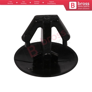 BCF1613 10 Pieces Hood Trunk Moulding Retainer <b>Clip</b> Black for 91518 SM4 003 - Product Image 3