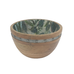 Incroyable Design Émail Design Noël Décoratif Bol à Fruits en Bois Massif Bol en Bois Écologique Logo Personnalisé Bois d'Acacia - Product Image 1