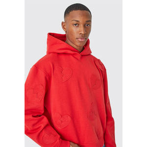 Nueva mejor calidad 100% algodón invierno hombres sudaderas polar personalizado impreso OEM servicio hecho en Pakistán precio al por mayor - Product Image 1