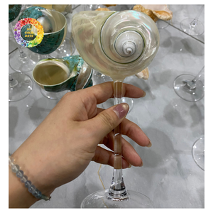 Tasse de coquille rustique tasse à Cocktail naturel pour événement restauration décoration de mariage exportation vente en gros - Product Image 6