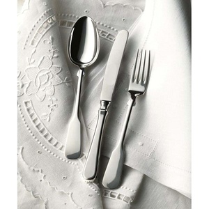 Stainless Steel Royal Look <b>Flatware</b> <b>Set</b> with Unique Modern Design High Quality Cutlery <b>Set</b> for Restaurant Wedding Home Hotel - Product Image 1