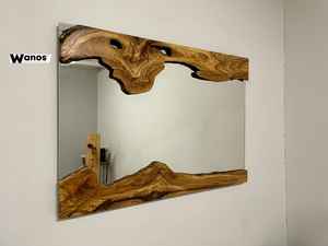 <b>wooden</b> wall <b>mirror</b> - Product Image 4