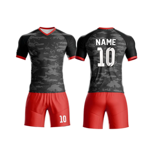 Nueva llegada de encargo de la sublimación de fútbol uniforme más vendido Jersey Set de fútbol de secado rápido desgaste de fútbol para los hombres - Product Image 5