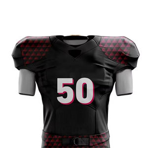 Uniformes de fútbol americano cosidos de alta calidad, el mejor conjunto de Jersey de fútbol americano cosido para adultos - Product Image 4