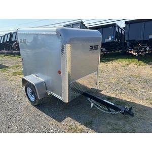 Car Mate 4 X 6 Single Rear Door Enclosed <b>Cargo</b> <b>Trailer</b> Utility <b>Trailers</b> - Product Image 5