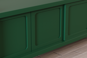 Console multimédia minimaliste en bois massif 100% fabriquée en Indonésie pour meubles de maison, meubles d'intérieur - Product Image 3