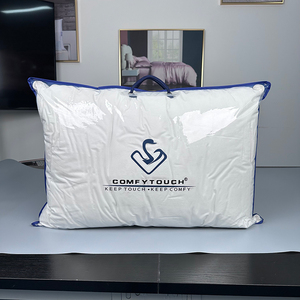Wholesale Custom Plastic PVC Pillow Packaging <strong>Bag</strong> Non-woven Zipper <strong>Bag</strong> for <strong>Duvet</strong> Blanket Quilt - Product Image 4