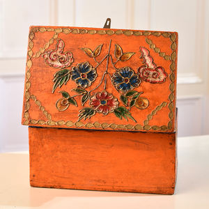 Nouvel arrivage de boîte de rangement de bijoux de conception de dragon faite à la main boîtes en bois multicolores article de cadeau de décoration intérieure - Product Image 3