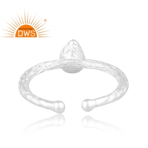 Anillo ajustable de piedras preciosas de labradorita Natural de plata de ley fina de la mejor calidad, joyería personalizada para mujer, regalo para ella - Product Image 4