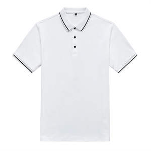 Nouveaux polos à manches courtes de haute qualité pour hommes personnalisés coton de haute qualité couleurs en gros polos vierges foncés - Product Image 6