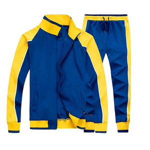 Conjunto de chándales para hombre, conjunto de 2 piezas para correr, chándal de calentamiento, conjuntos de chándal - Product Image 1