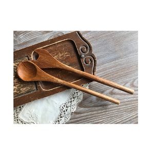 มือแกะสลักที่มีคุณภาพที่ดีที่สุดไม้สลัดเซิร์ฟเวอร์ชุดเครื่องครัวไม้ทำเครื่องมือสลัดที่ดีที่สุดราคาขายส่ง - Product Image 6