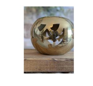 Vieux métal rustique Halloween célébration bougeoir lanterne bougie pot prix de gros de l'usine - Product Image 3