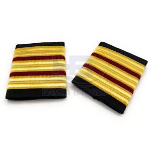 Charretera personalizada de Etiqueta Privada, Charretera dorada hecha en Pakistán, Charretera de último estilo hecha en Pakistán - Product Image 2