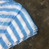 Lona de Polietileno con Rayas, Impermeable, Resistente, Tamaño Personalizado, Grosor a Elección, Servicio de Corte, para Uso Industrial y Exterior