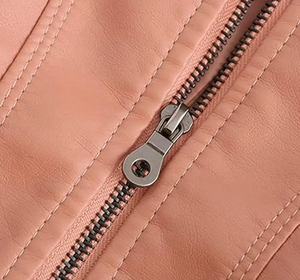Women Stylish Leather <b>Jacket</b> Different Colors Available in Best Price Leather Women <b>Jacket</b> - Product Image 6