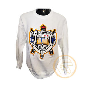 Sweat-shirt décontracté brodé de haute qualité personnalisé pour femmes Sigma Gamma Rho Automne/Hiver en molleton de coton écologique - Product Image 1