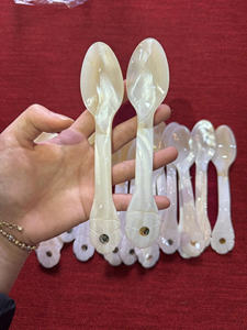 Fournisseur en vrac de cuillère coquillage nacre élégante pour les repas de luxe et le caviar - Product Image 4