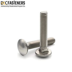 สลักเกลียวสแตนเลสขนาด M4 X 16มม. สลักเกลียวหัวกลมยึดแบบเมตริก - Product Image 4