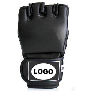 Gants de MMA en cuir OEM pour hommes et femmes, antidérapants, avec sangle de poignet réglable pour l'entraînement, le sparring, le grappling, le Muay Thai, le kickboxing, la boxe - Product Image 2