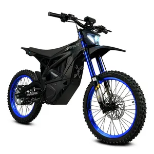 Moto tout-terrain électrique Srrpnts X3 – Bleu nuit 72v 13kw 40ah 60mph, toute neuve - Product Image 2