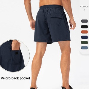 Customized Logo Polyester <b>5</b> <b>Inch</b> <b>Inseam</b> <b>Shorts</b> Ice Silk Sports Basketball Men's Gym Runings <b>Shorts</b> With Pockets OEM - Product Image 2