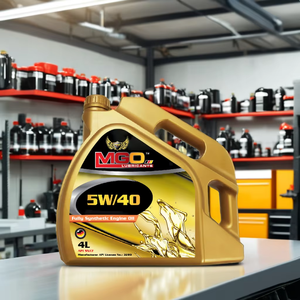 Aceite de motor Megzol MGO sintético de alto rendimiento 5W-40 SN clasificado de larga duración 14KG/4L lubricantes y limpiadores de plástico - Product Image 1
