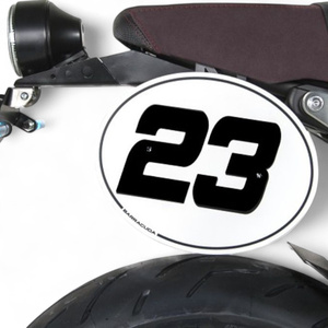 Kit de plaque d'immatriculation de moto en aluminium anodisé noir pour Yamaha XSR900 (2015-2021), pour Barracuda YS9400 - Product Image 1