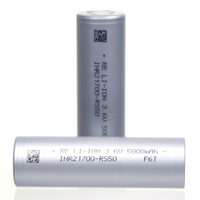 Batterie Li-ion Rechargeable au Lithium Ion Reliance 21700 RS40 RS50 3.6v 4000mah 5000mah 10C 14C 70A Reliance 21700 RS50
