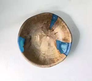 Elegant Resin Salad Serving Bowl Eco-Friendly <b>Display</b> Piece <b>for</b> Home & Restaurant Decorative Use - Product Image 6