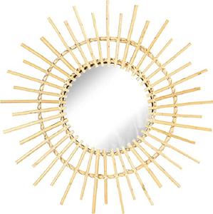 MS INC – miroir mural décoratif en forme de goutte de pluie avec métal doré pour salon, chambre à coucher, bureau - Product Image 3