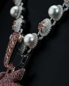 Pendentif en argent 925 avec moissanite, testé au diamant, VVS, serti de diamants, bijoux hip-hop pour soirée, pendentifs élégants - Product Image 4