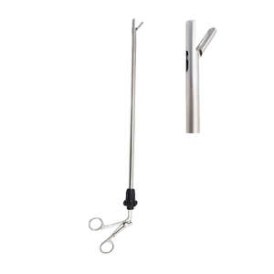 Fórceps de sujeción de piedra laparoscópica de alta calidad autoclavable 10mm x 330mm para agarrar/quitar las piedras de la vesícula biliar - Product Image 3
