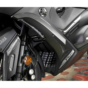 Kit Adesivi 3D in Gel su Misura per Yamaha Tmax 560 2020-2021, Effetto Carbonio-Argento, Kit Decorativo Adesivo - Product Image 6