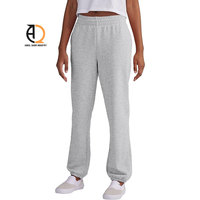 Pantalons de jogging cargo décontractés en coton avec logo personnalisé OEM en gros, pantalons de survêtement amples pour femmes
