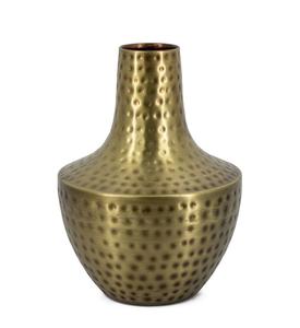 Jarrón Moderno de Metal Martillado Negro Mate, Maceta Decorativa de Hierro para Decoración del Hogar, Centro de Mesa para Bodas y Adorno de Mesa de Lujo - Product Image 5