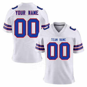 Uniformes personnalisés de football américain à séchage rapide pour hommes, maillots respirants à impression numérique dans les grandes tailles pour les équipes - Product Image 3