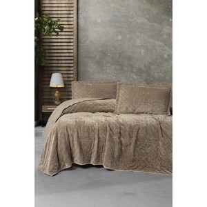 Cotton Box Luxury <b>Double</b> <b>Bedspread</b> Floral Quilted Beige Plant Customizable for Home King/Twin/Queen Bed Softnest Stitching - Product Image 1