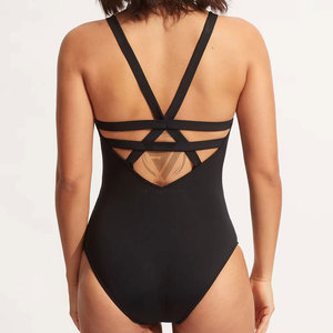 Culotte string sans couture respirante style basique, invisible, sans trace, en micro-bikini T-back, Spandex/Polyester - Product Image 4