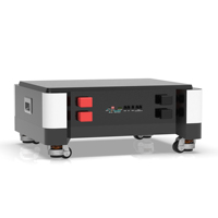 Batterie au phosphate de fer et de lithium Delong EU Solar Energy Lifepo4 5kwh 10kwh 51.2v 200ah, empilable, IP65