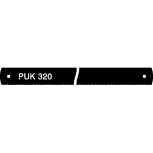 Lame de scie à métaux simple face 320, longueur 150 mm, 50 dents par pouce, emballée en 12 pièces/carte PUK pour travaux manuels en métal - Product Image 3