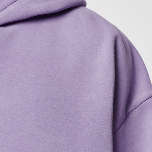 Sweat à capuche décontracté pour homme, violet, gris, marron, avec logo personnalisé, respirant, anti-rétrécissement, 100 % coton, fabricant de sweats à capuche - Product Image 4