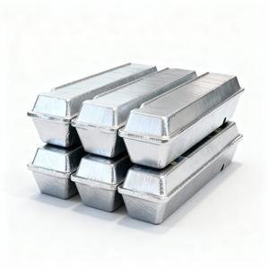 Lingote de Aluminio Primario A7 A8 para Aleación Industrial, Laminación de Metales y Plantas de Fabricación - Product Image 2