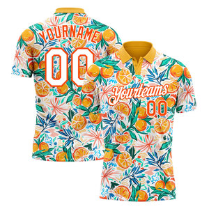 OEM Wholesale Men Sublimation Printing Polo T <b>Shirt</b> Polyester Spandex Sports <b>Golf</b> Moisture Wicking Custom Polo <b>Shirt</b> - Product Image 4