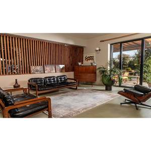 พรมปูพื้น Netline Modern Gallery รุ่น GL1160 สีเบจ สำหรับตกแต่งบ้าน ผลิตจากวัสดุ 60% วิสโคส 40% อะคริลิก ไม่หลุดร่วง ทำความสะอาดง่าย ทนทาน 60% วิสโคส 40% - Product Image 1