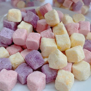 โยเกิร์ตฟรีซดรายกรุบกรอบพรีเมียม ขนมหวานก้อนผลไม้รวม สตรอว์เบอร์รี บลูเบอร์รี มะม่วง โยเกิร์ตฟรีซดรายสำหรับส่งออก - Product Image 2