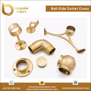 Balustrades et mains courantes exceptionnelles de la rampe de pont en croix de sortie latérale à billes de 51mm du fabricant indien - Product Image 2