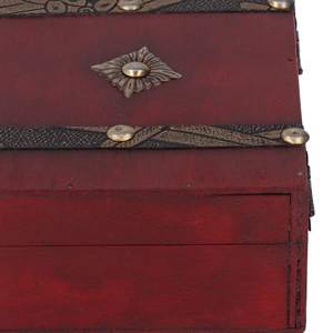 Boîte de rangement à bijoux en bois massif, personnalisée pour le rangement des colliers et des bagues, techniques traditionnelles, faible coût, M/S SHAAD HANDICRAFTS - Product Image 2