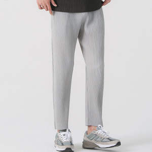 กางเกงจ็อกเกอร์ผู้ชาย Kivotech สไตล์อเมริกัน ผ้าฝ้าย 100% เอวกลาง ทรงหลวม ผ้าแคนวาสขายาว สำหรับฤดูใบไม้ผลิ - Product Image 2