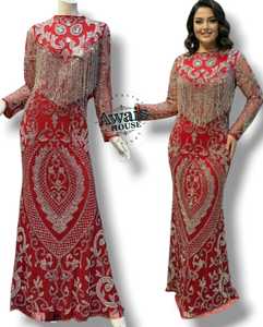 Vestido de Fiesta de Cristal Estilo Imperio, Vestidos de Noche de Moda con Cuentas Bordadas, Tela de Encaje de Lujo, Largo hasta el Suelo, Corte en A para Fiestas de Mujeres - Product Image 3